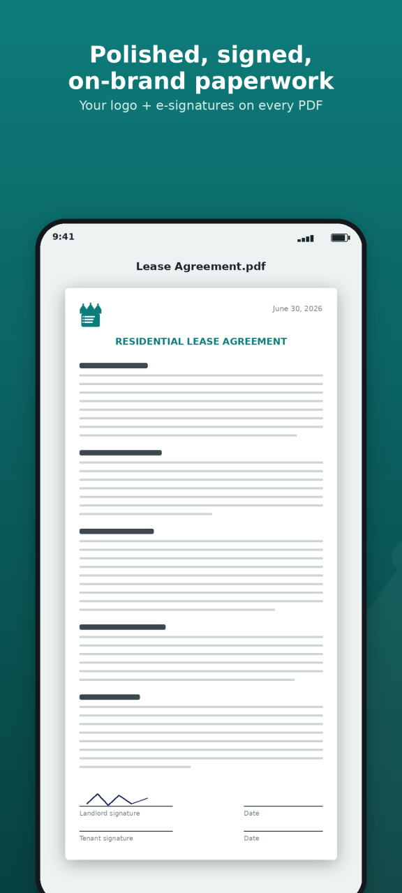 Ledgerlord: Landlord Books screenshot 8