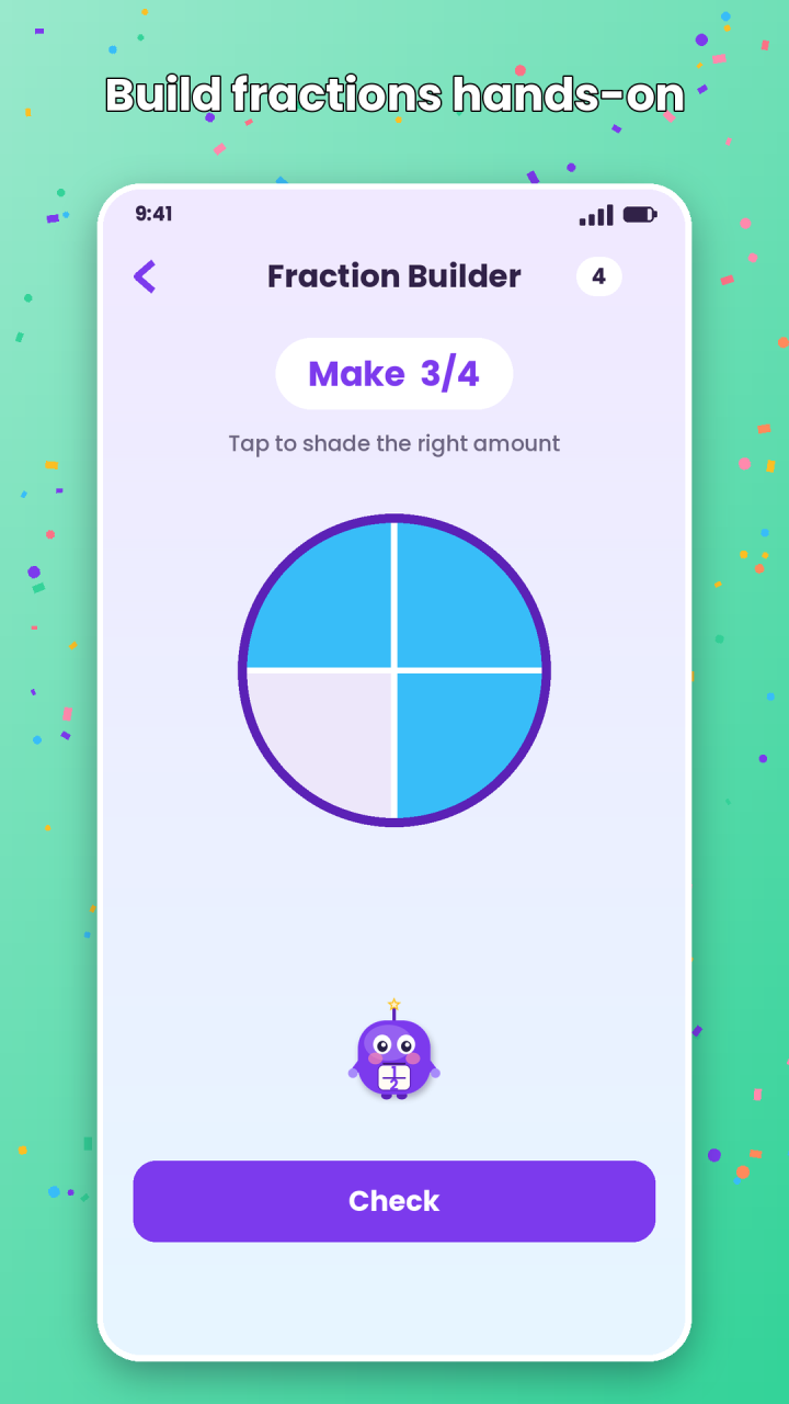 Mathlings: Fraction Action screenshot 3