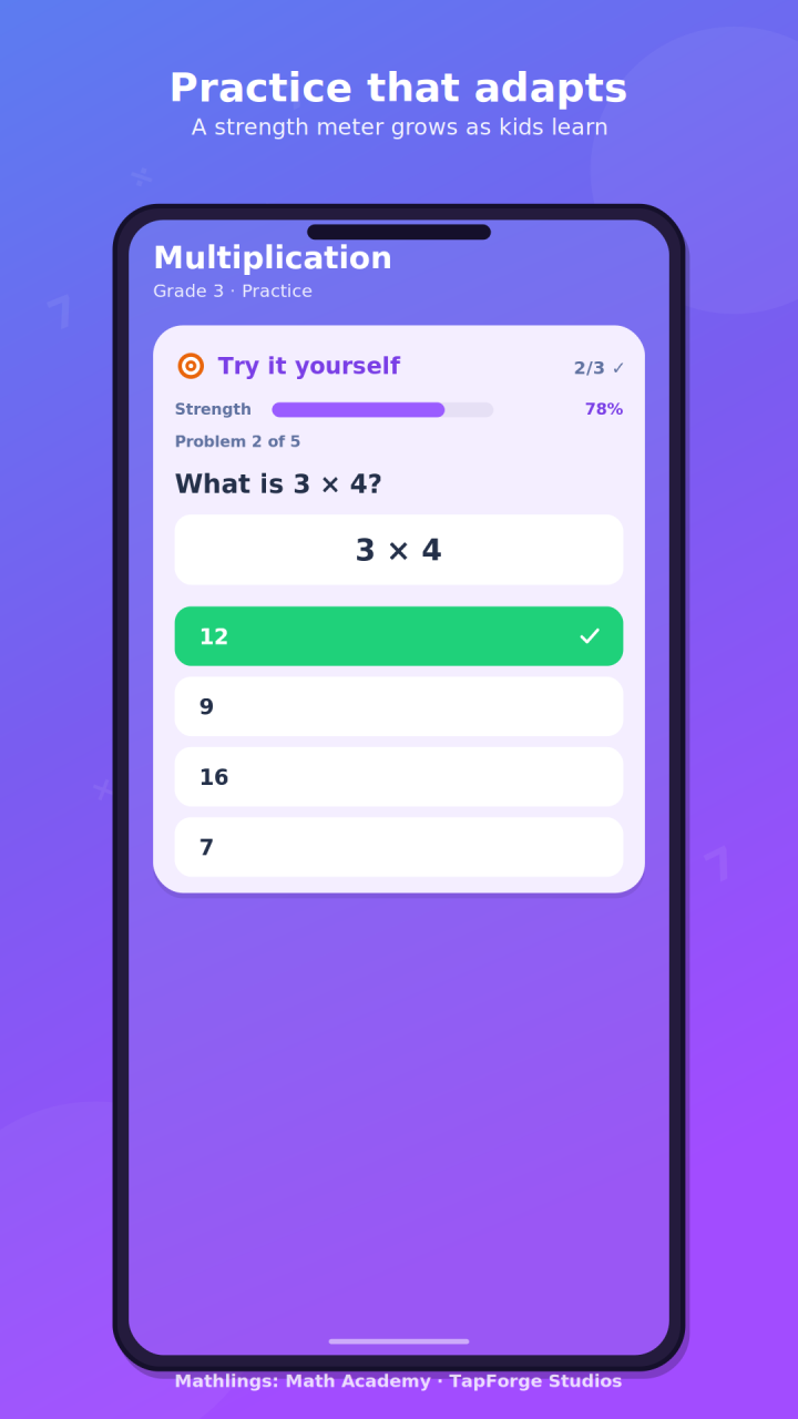 Mathlings: Math Academy screenshot 3