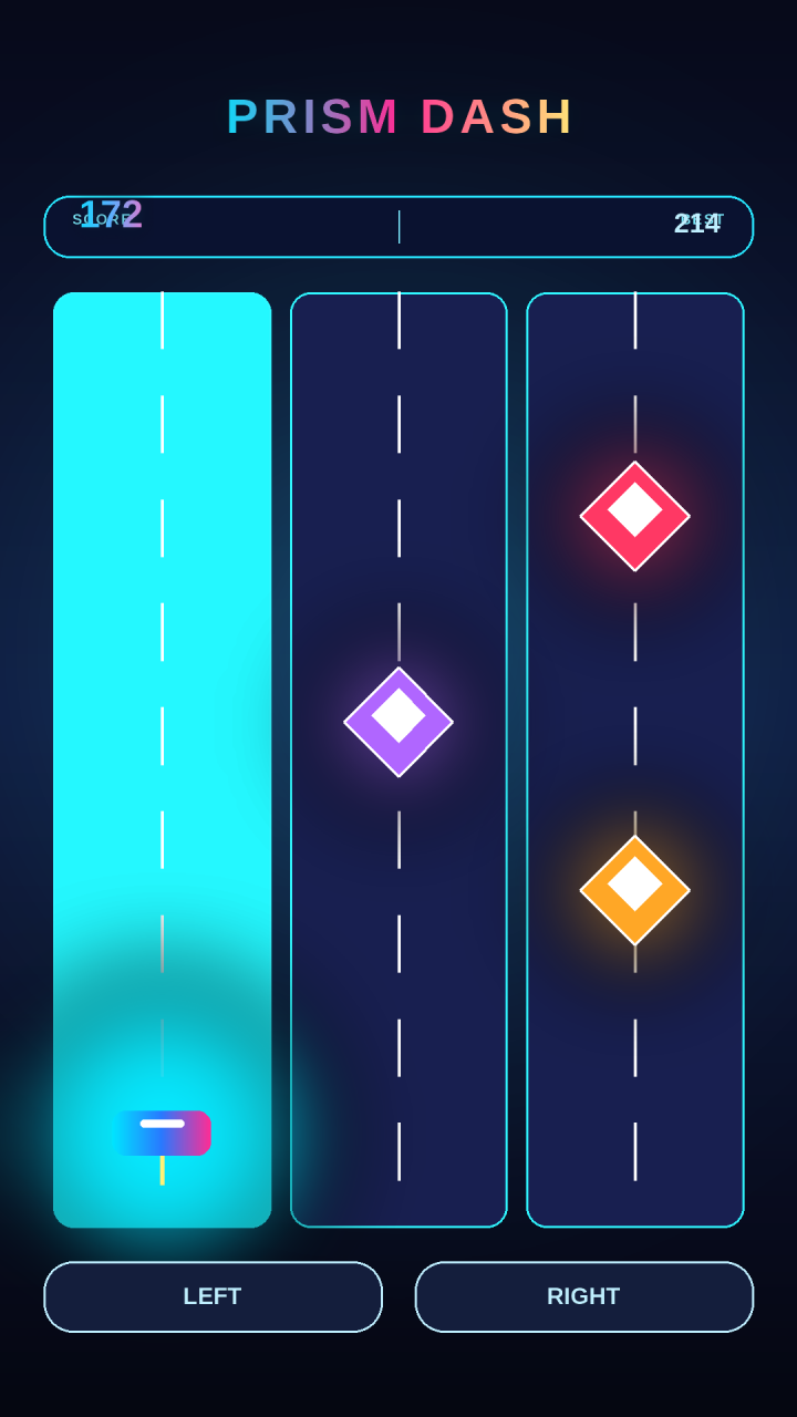 Prism Dash: Neon Dodge screenshot 8