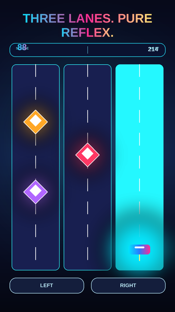Prism Dash: Neon Dodge screenshot 3