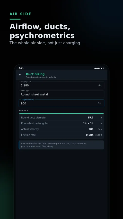Airforge: HVAC/R Field Tools screenshot