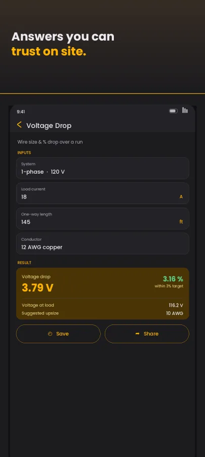 BuildSmith: Construction Calc screenshot