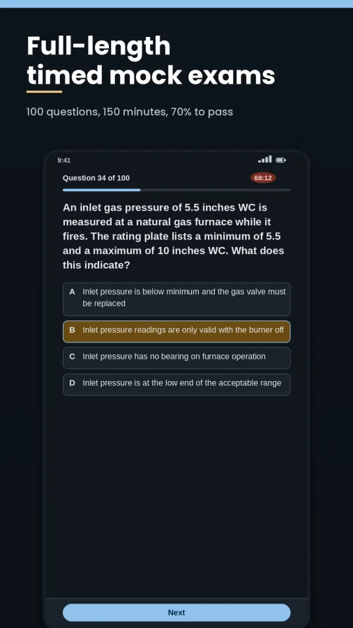 CoreForge: HVAC Exam Prep screenshot
