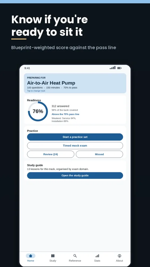 CoreForge: HVAC Exam Prep screenshot
