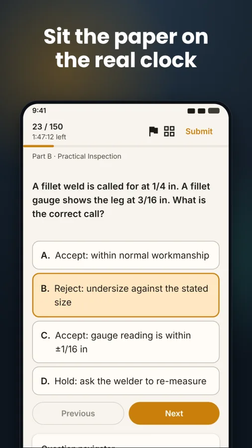 CWI Prep: Welding Inspector screenshot