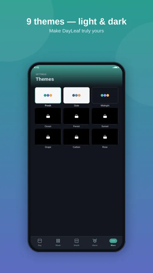 DayLeaf: Planner & Alarm screenshot