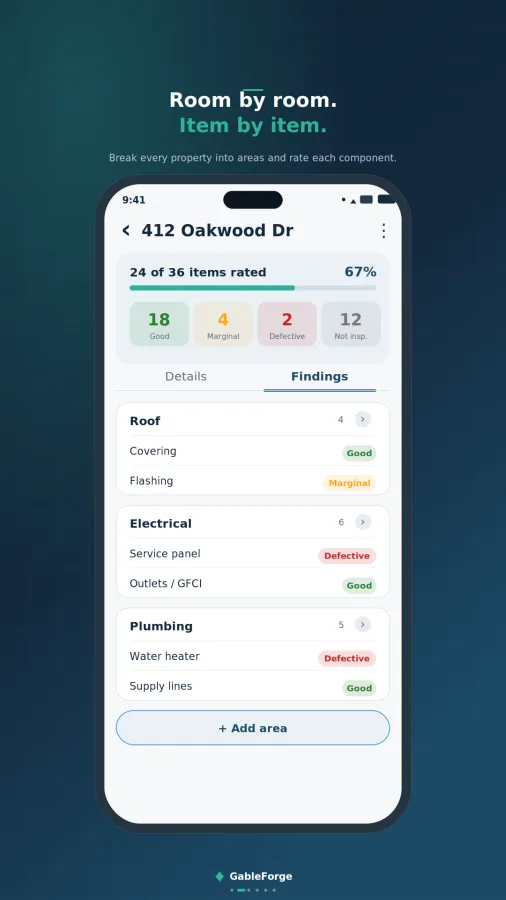 GableForge: Home Inspection (Update coming soon!) screenshot