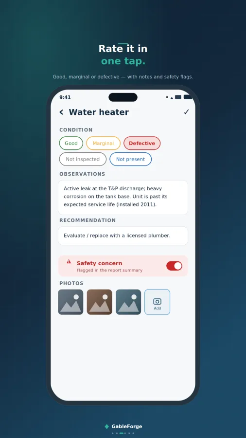 GableForge: Home Inspection (Update coming soon!) screenshot