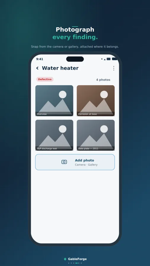 GableForge: Home Inspection (Update coming soon!) screenshot