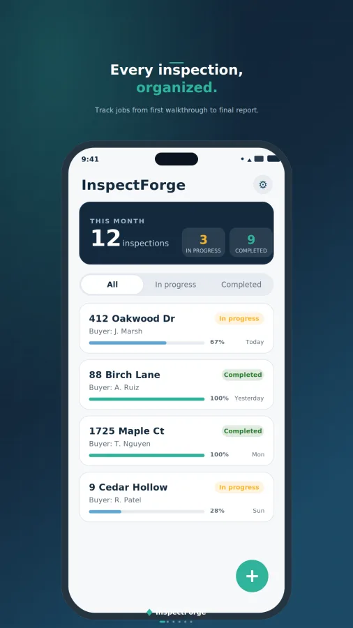 GableForge: Home Inspection screenshot