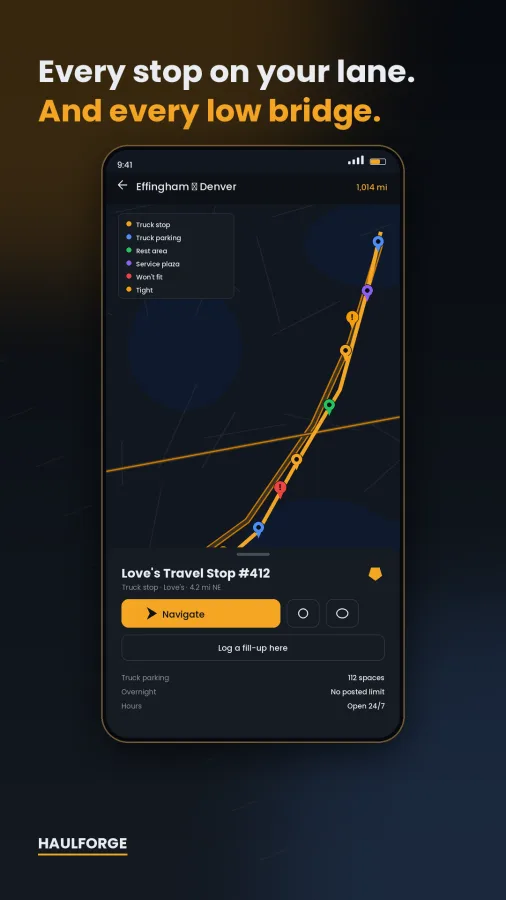 Haulforge: Owner Operator IFTA screenshot