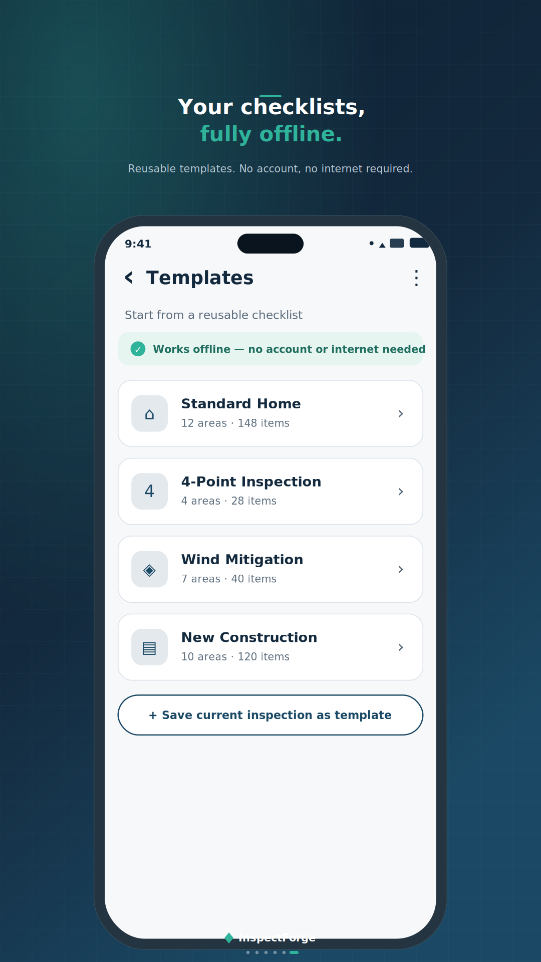 InspectForge: Home Inspection screenshot