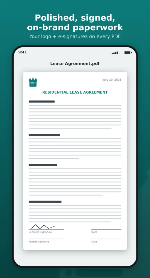 Ledgerlord: Landlord Books screenshot