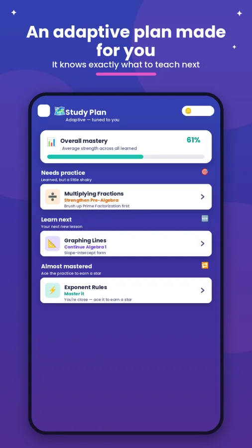 Mathlings: Advance to Algebra screenshot