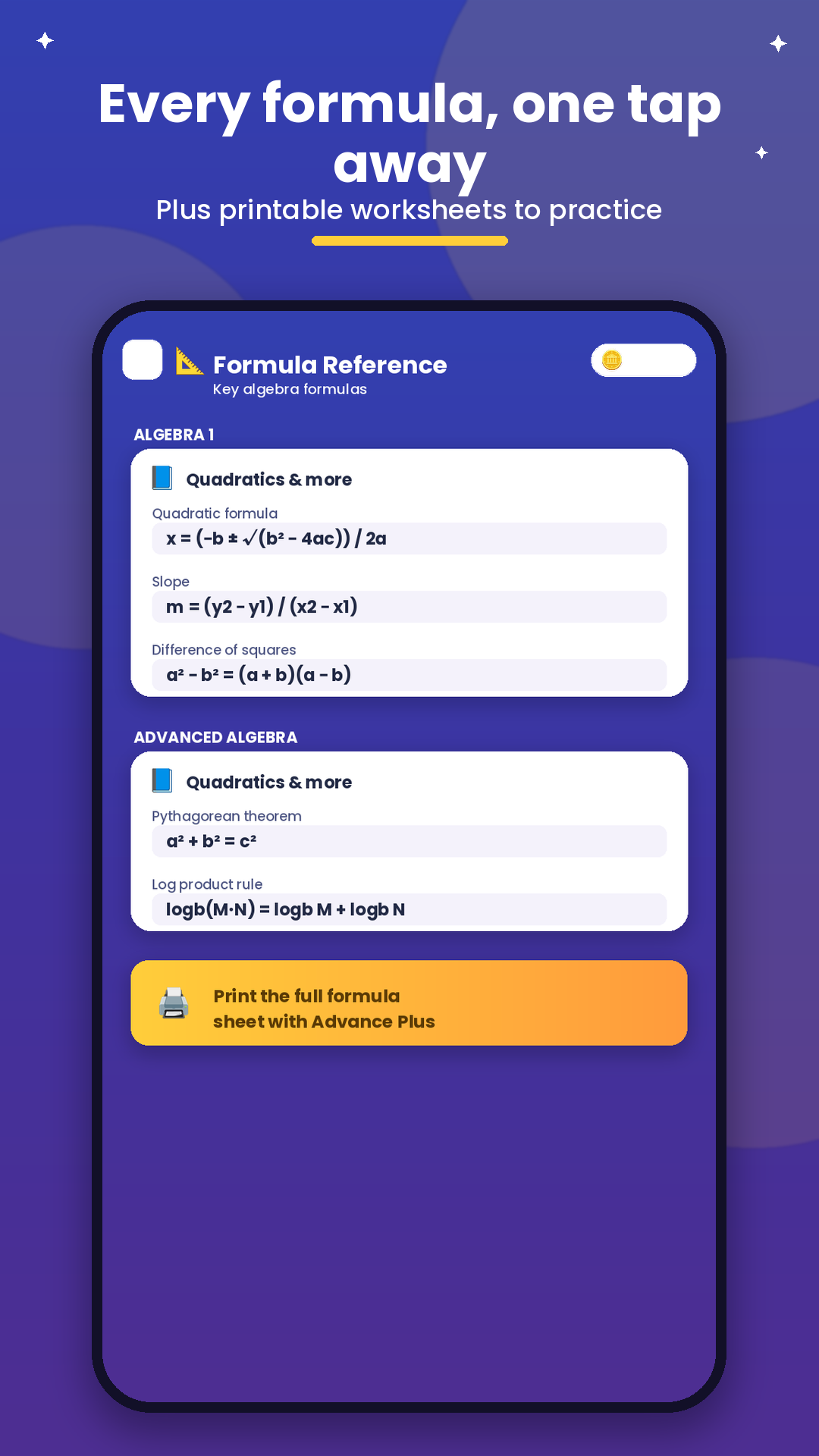 Mathlings: Advance to Algebra screenshot