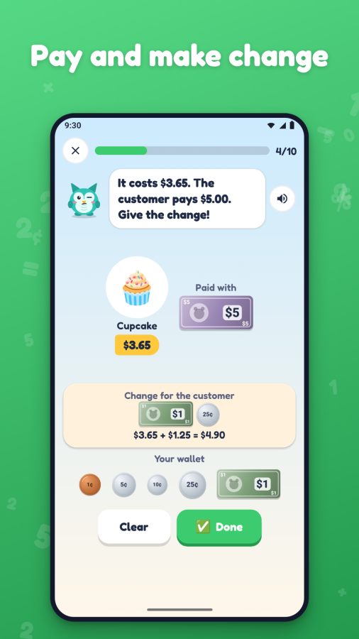 Mathlings: Clock & Coin Shop screenshot