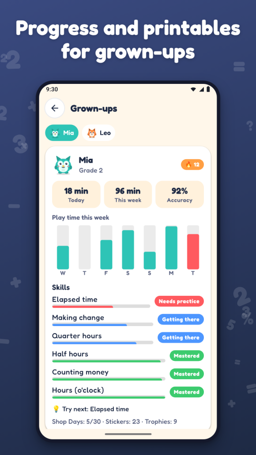 Mathlings: Clock & Coin Shop screenshot