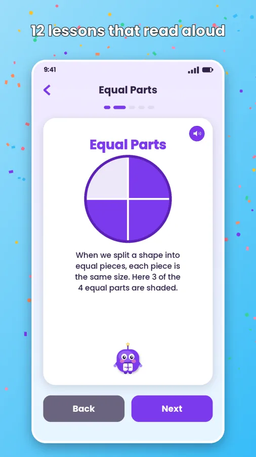 Mathlings: Fraction Action screenshot
