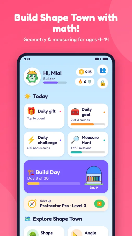 Mathlings: Geometry & Measure screenshot