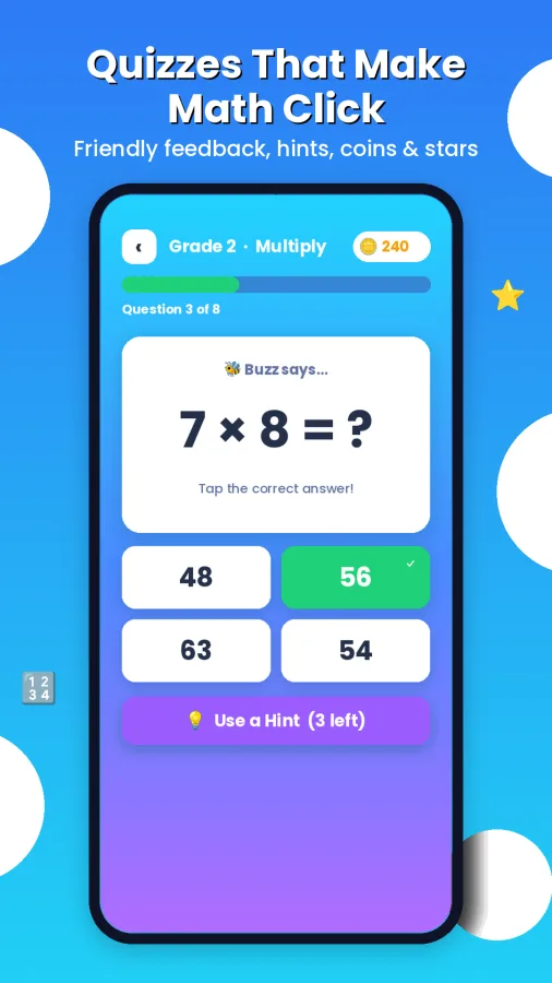 Mathlings: Math Quiz Adventure screenshot
