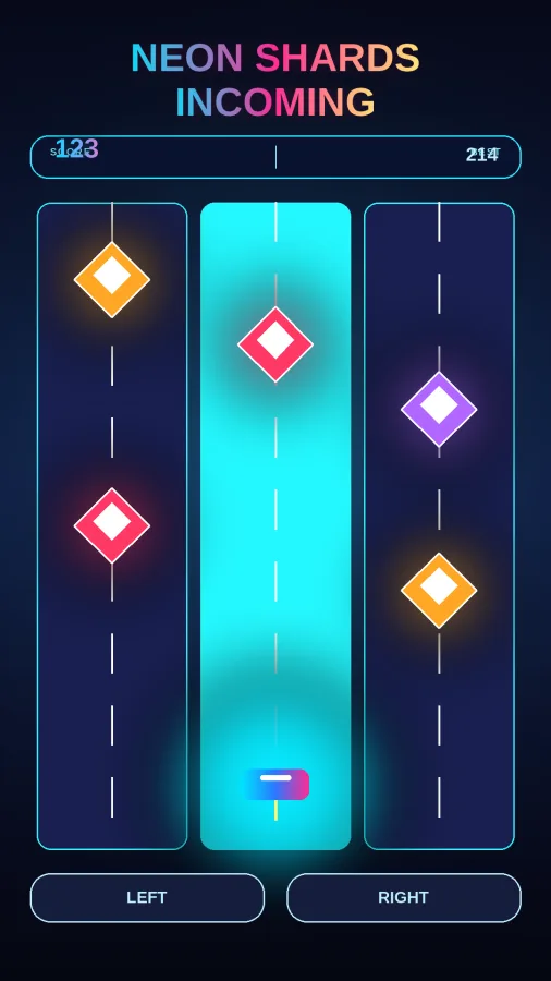 Prism Dash: Neon Dodge screenshot