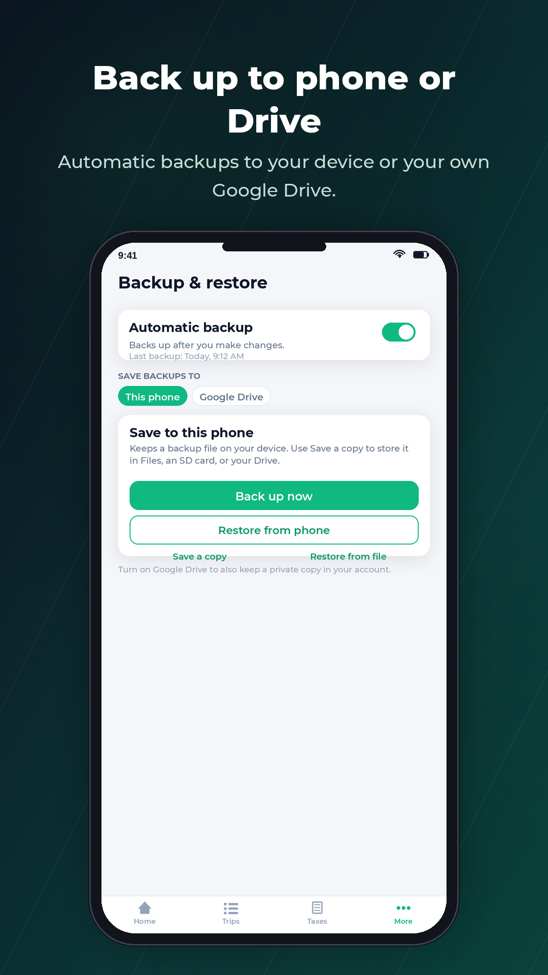 RideLedger: Mileage & Taxes screenshot