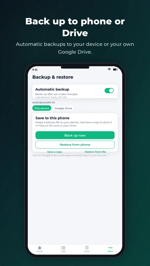 RideLedger: Mileage & Taxes screenshot