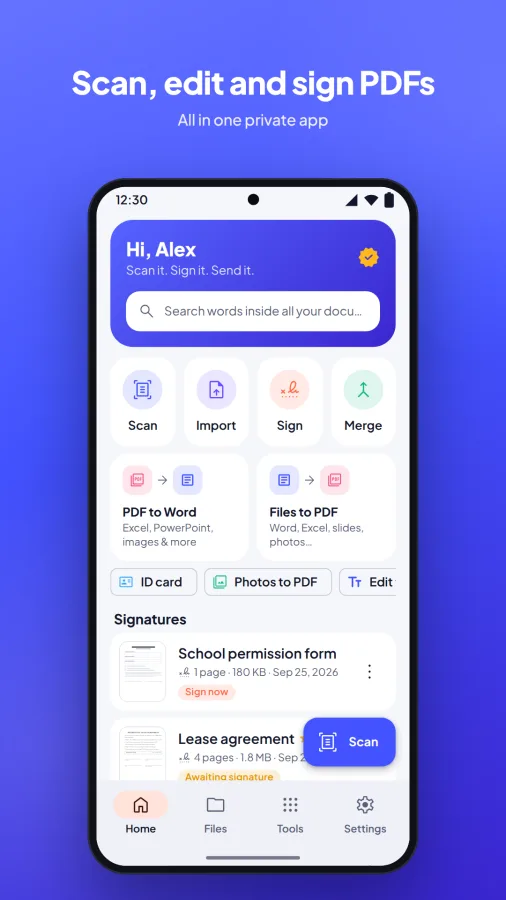 Scanvoy: PDF Scanner & Editor screenshot