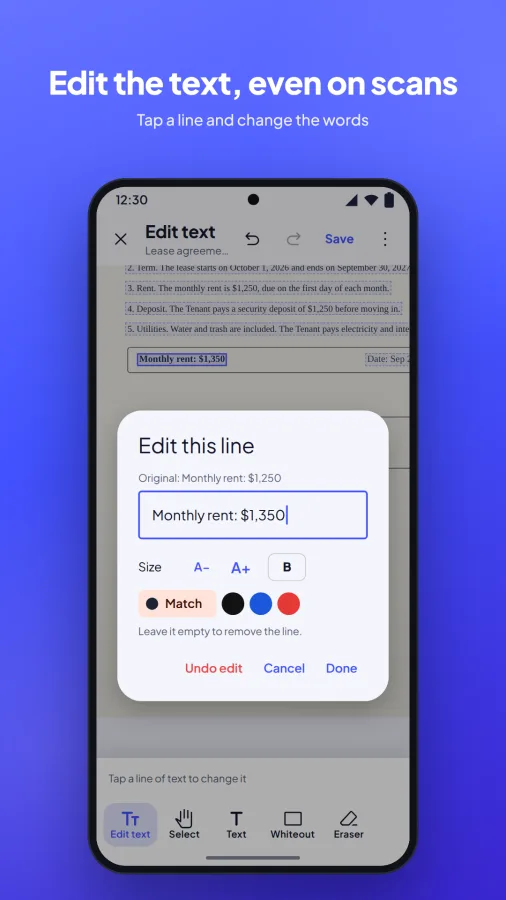Scanvoy: PDF Scanner & Editor screenshot