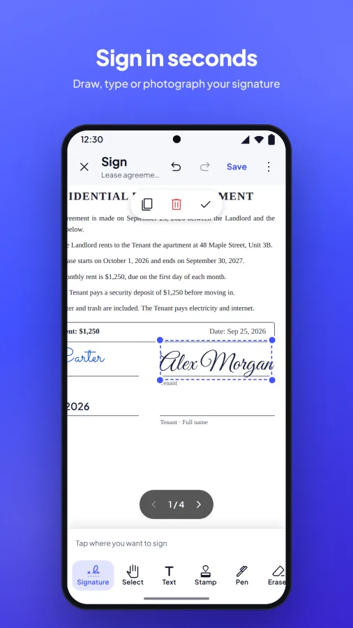 Scanvoy: PDF Scanner & Editor screenshot