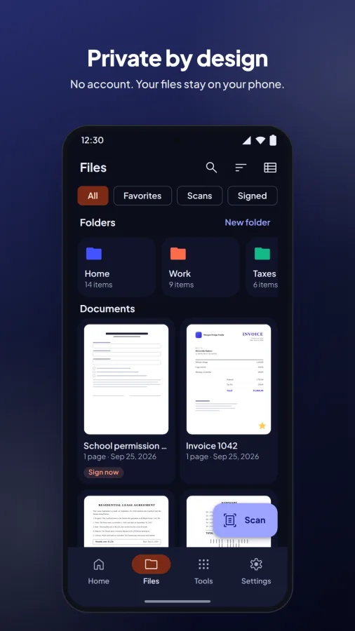 Scanvoy: PDF Scanner & Editor screenshot