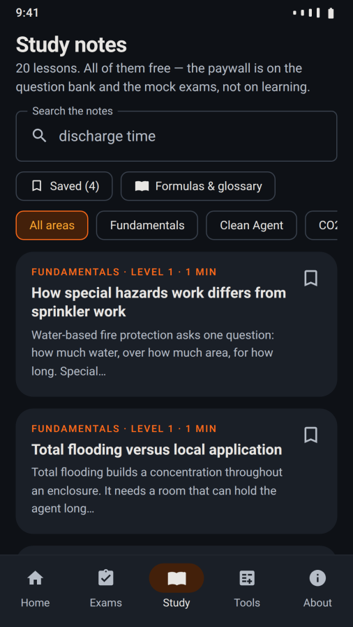 Special Hazards Exam Prep screenshot