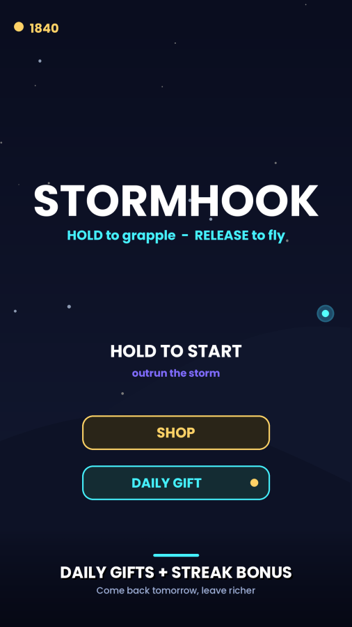 Stormhook: Rope Swing Dash screenshot