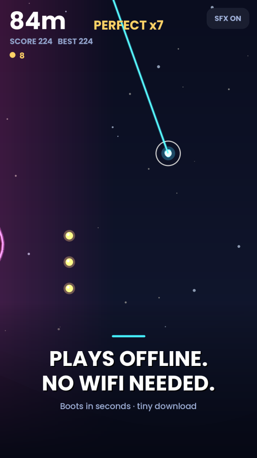 Stormhook: Rope Swing Dash screenshot