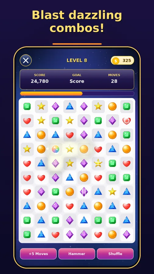 Sweet Crush Saga screenshot