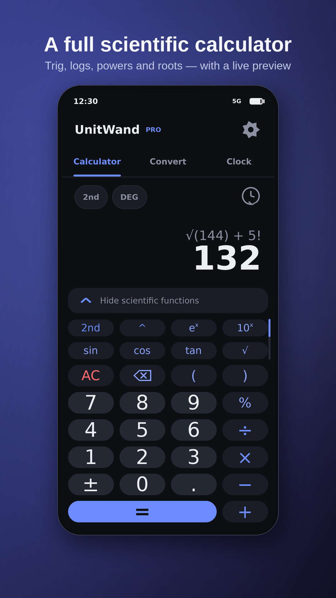 UnitWand: Calc & Convert screenshot