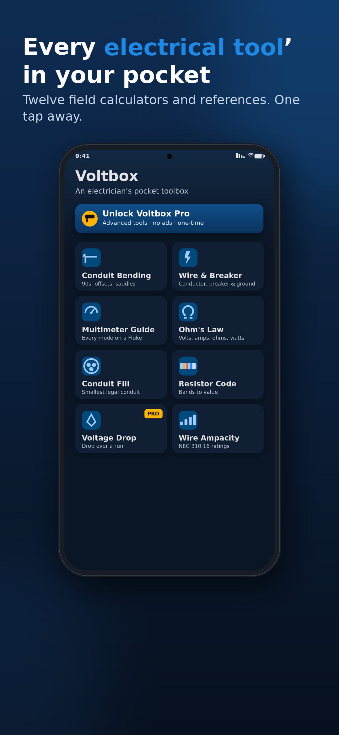Voltbox: Electrician Toolbox screenshot