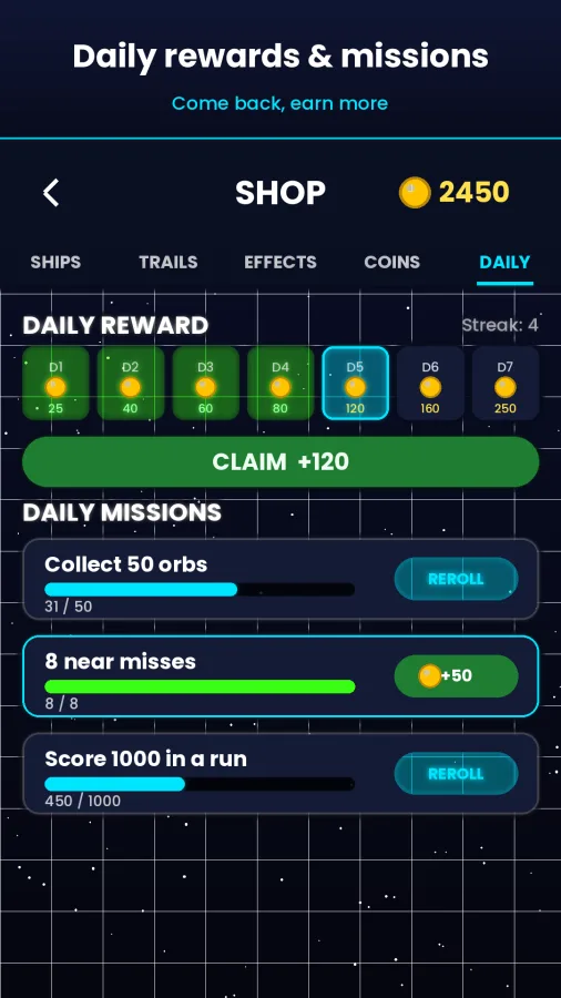Voltveer: Neon Arcade screenshot